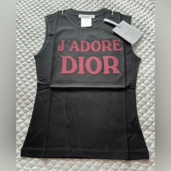 Christian Dior x John Galliano J’Adore Dior 2000s shirt NWT RARE - Picture 4 of 5